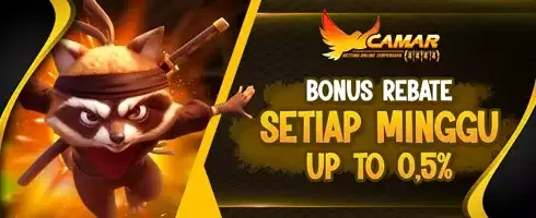 Bonus Rebate Slot Up To 0.5% promotion banner